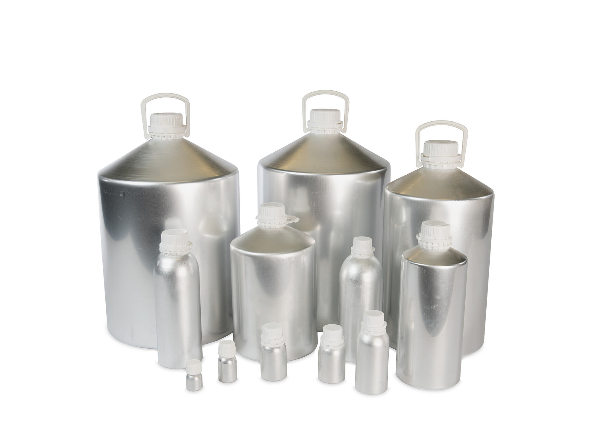 Aluminium flessen
