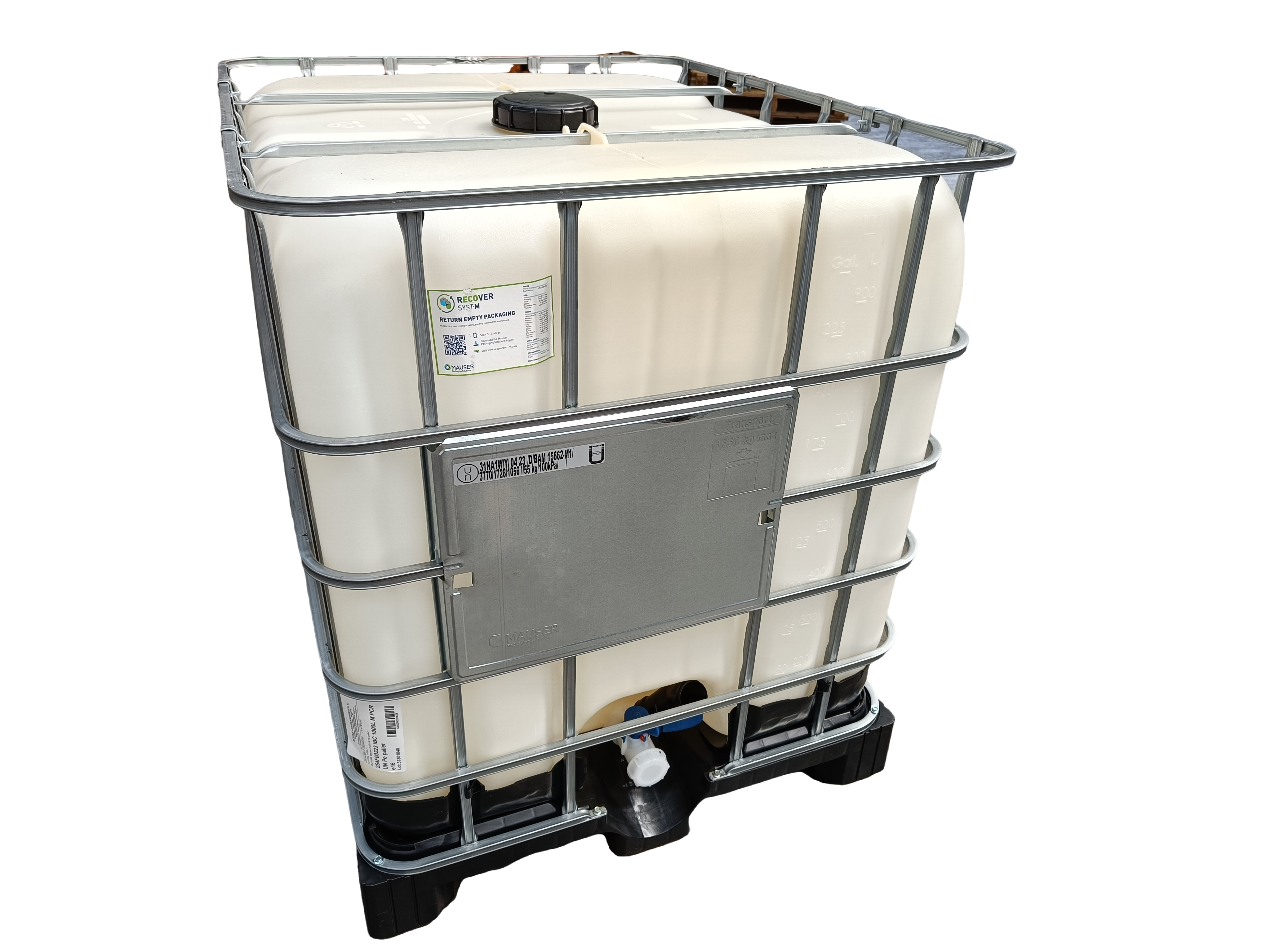IBC uit gerecycleerd materiaal