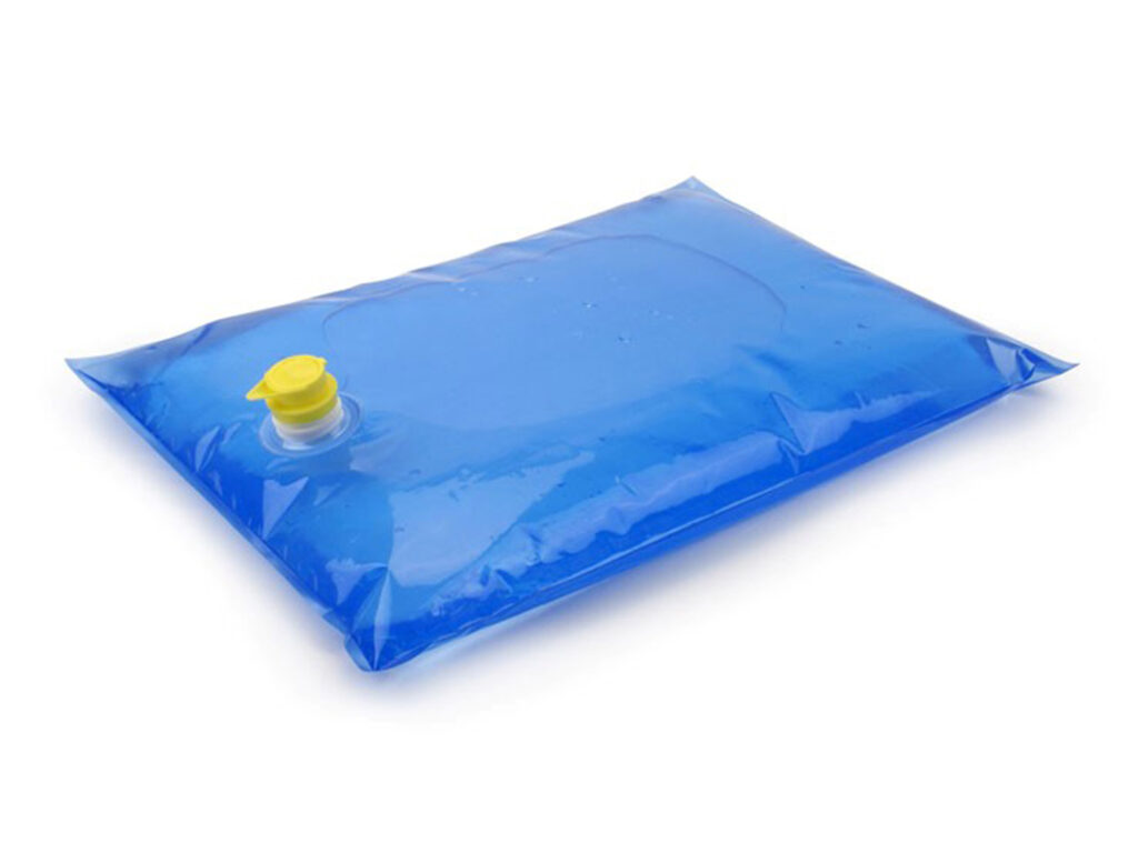 Pouch blauw met dop